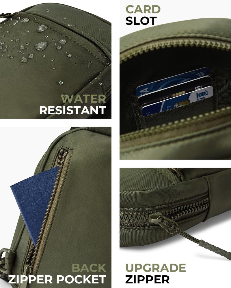 CHOLISS Small Sling Bag for Women and Men, Crossbody Bags Trendy Fanny Packs Chest Bag with Extended Strap - Image 4